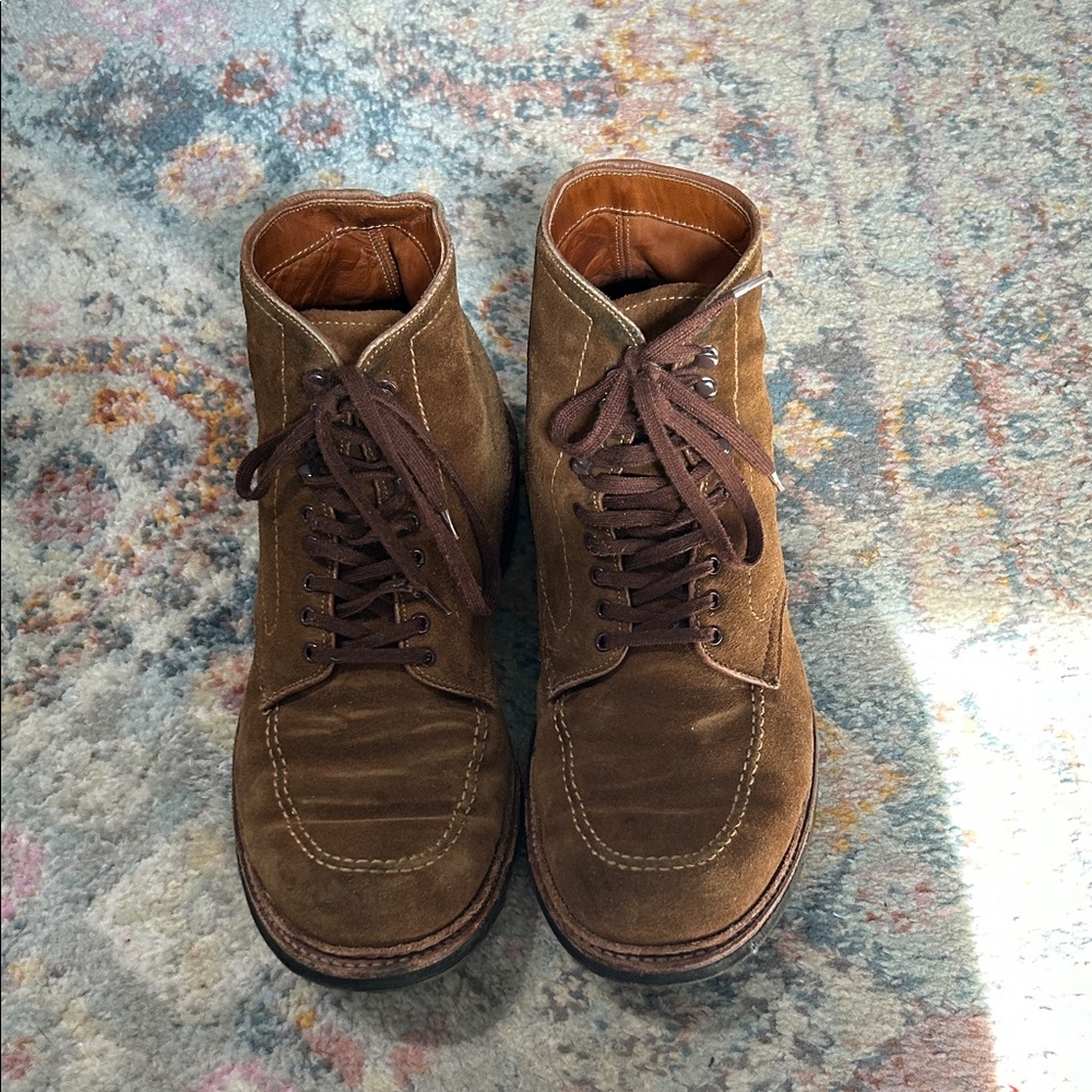 Alden Made in USA Suede Indy Boot